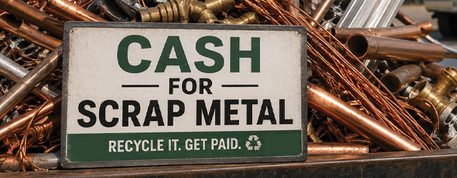 get paid cash for scrap metal