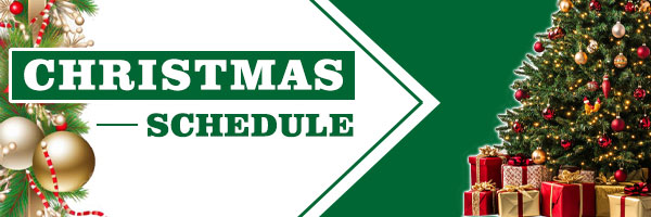 Christmas Schedule