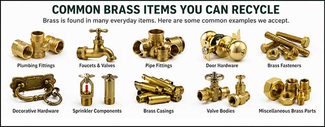 common brass items to recycle